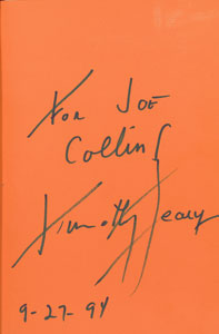 Lot #606 Ken Kesey and Timothy Leary - Image 2
