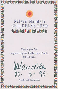 Lot #147 Nelson Mandela - Image 2