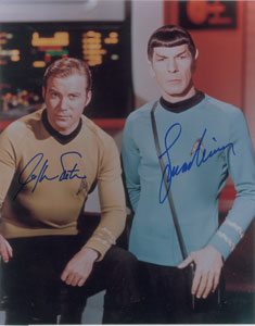 Lot #863  Star Trek: Shatner and Nimoy - Image 1