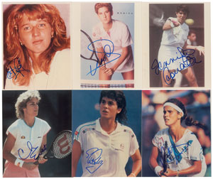 Lot #923  Tennis Stars: Female