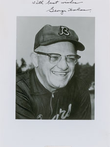 Lot #903 George Halas - Image 1