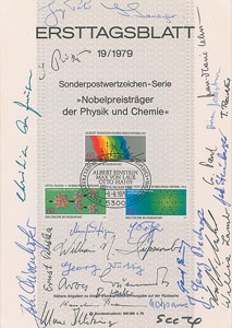 Lot #359  Lindau Nobel Laureates: 1979 - Image 1