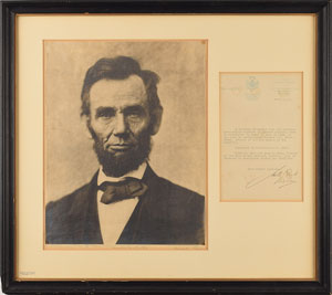 Lot #24 Abraham Lincoln