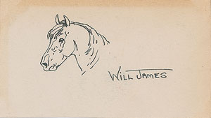 Lot #536 Will James - Image 1
