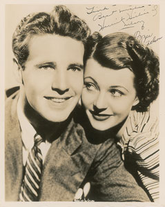 Lot #843 Ozzie and Harriet Nelson