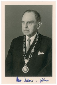 Lot #354 Otto Hahn - Image 1