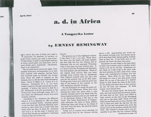 Lot #588 Ernest Hemingway - Image 5