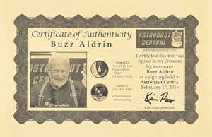 Lot #435 Buzz Aldrin - Image 2