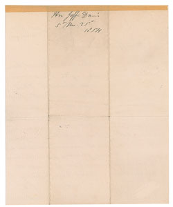 Lot #257 Jefferson Davis - Image 2