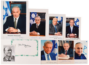 Lot #219  Israeli Leaders