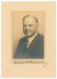 Lot #103 Herbert Hoover - Image 1