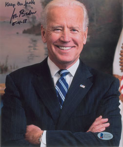 Lot #201 Joe Biden - Image 1