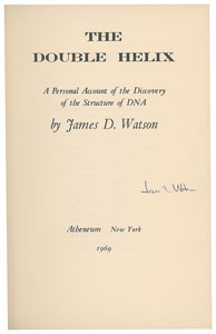 Lot #344  DNA: James D. Watson - Image 2