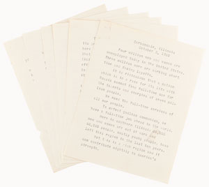 Lot #28 Creekmore Fath Archive of 1960 Presidential Campaign Materials - Image 8