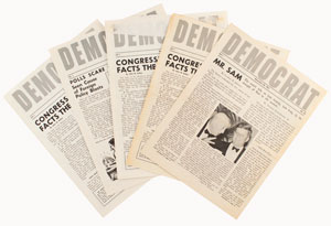 Lot #28 Creekmore Fath Archive of 1960 Presidential Campaign Materials - Image 17