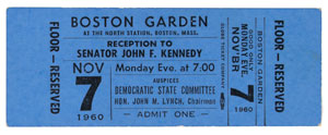 Lot #34 John, Jacqueline, and Caroline Kennedy Inscribed Inaugural Address (Inscribed to His Father Joe Sr.) with Ticket and Photograph - Image 6