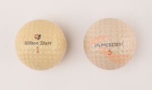 Lot #39 President Kennedy Personally Owned and Used Golf Balls(2) - Image 2