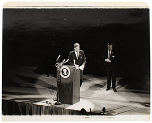 Lot #46 President John F. Kennedy NYC Madison Square Garden Birthday Salute Leather-bound Photo Book - Image 13