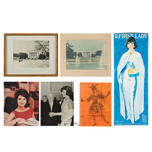 Lot #54 Jacqueline Kennedy Memorabilia Lot of (7) Items - Image 9