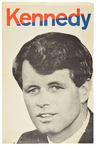 Lot #67 Robert F. Kennedy (13) Piece Group Lot with Signed Photo, Posters, Books, and Cards - Image 3