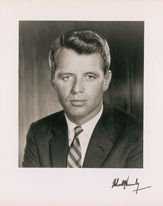Lot #67 Robert F. Kennedy (13) Piece Group Lot with Signed Photo, Posters, Books, and Cards - Image 7