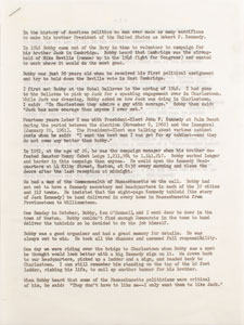 Lot #60 Dave Powers Archive of 10 Documents Pertaining to the Assassination of President Kennedy - Image 4