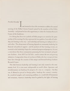 Lot #60 Dave Powers Archive of 10 Documents Pertaining to the Assassination of President Kennedy - Image 10