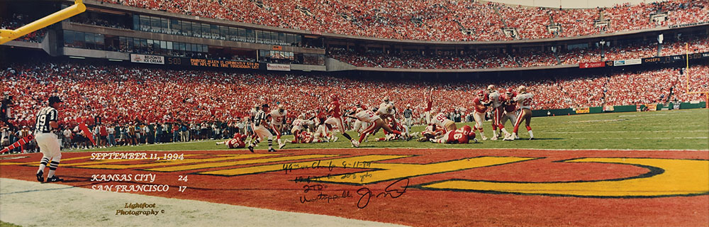 Lot Detail - 1994 Joe Montana Kansas City Chiefs The Sporting