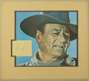 Lot #622 John Wayne