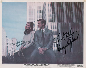 Lot #609 Audrey Hepburn and George Peppard