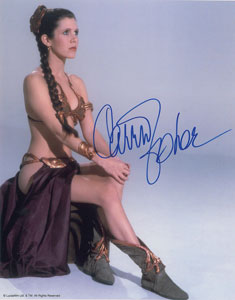 Lot #664  Star Wars: Carrie Fisher