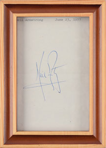 Lot #322 Neil Armstrong - Image 2