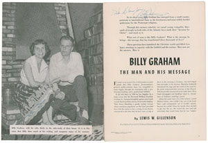 Lot #212 Billy Graham - Image 2
