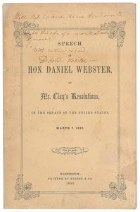 Lot #275 Daniel Webster
