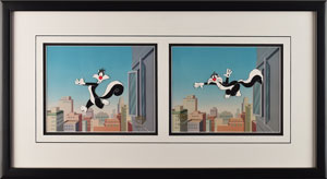 Lot #967 Sylvester production cels from The