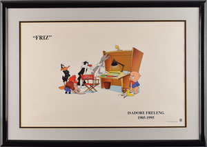 Lot #963  Looney Tunes Commemorative Print - Image 2