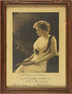Lot #143 Helen Keller