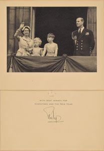 Lot #241  Prince Charles, Prince Philip, and Prince Rainier - Image 3
