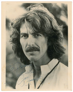 Lot #478  Beatles: George Harrison