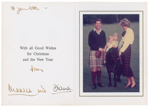 Lot #189  Princess Diana and Prince Charles