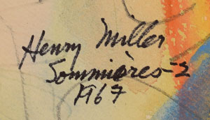 Lot #412 Henry Miller - Image 3