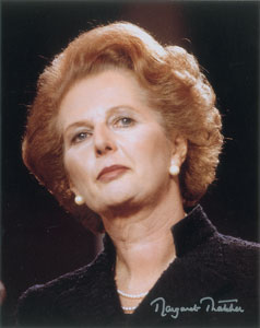 Lot #266 Margaret Thatcher - Image 1