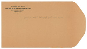 Lot #421 Virginia Woolf - Image 2