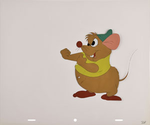 Lot #873 Gus production cel from Cinderella - Image 2