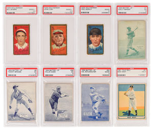 Lot #681  1911-1963 Topps and Others Multi Sport Card Lot with PSA Graded