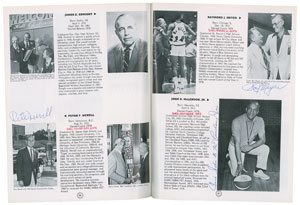 Lot #690  Basketball Hall of Famers - Image 3