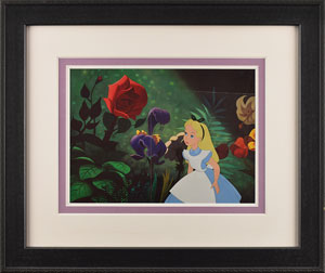 Lot #880 Alice production cel from Alice in Wonderland - Image 2