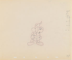 Lot #866 Mickey Mouse production drawing from Fun and Fancy Free - Image 2