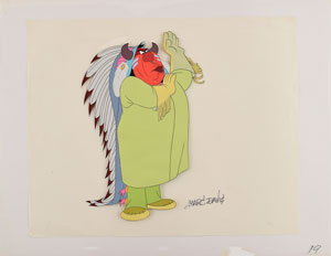 Lot #887 Indian Chief production cel from Peter Pan - Image 2