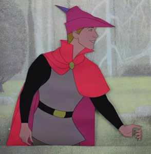 Lot #902 Prince Phillip production cel from Sleeping Beauty - Image 2